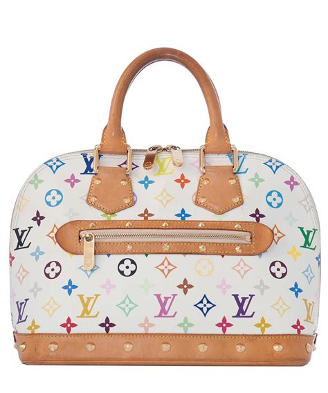 lv white colorful bag|lv multicolor monogram bag.